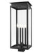 Z-Lite - 5018PHBS-BK - Four Light Outdoor Post Mount Fixture - Nova - Black