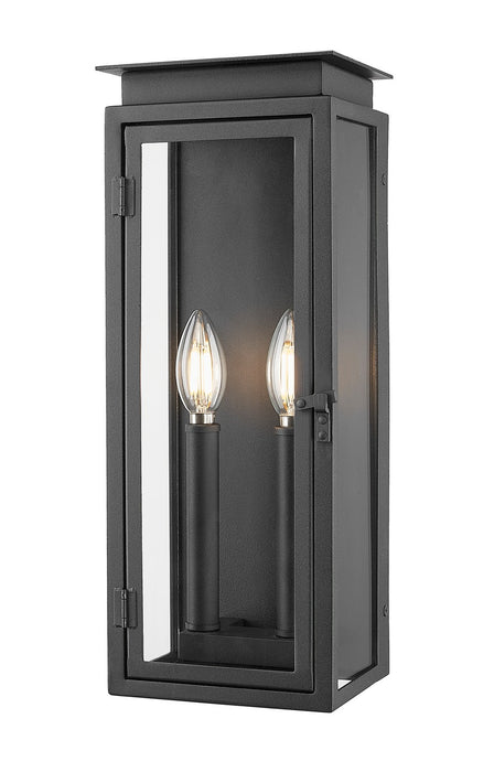 Z-Lite - 5018S-BK - Two Light Outdoor Wall Sconce - Nova - Black