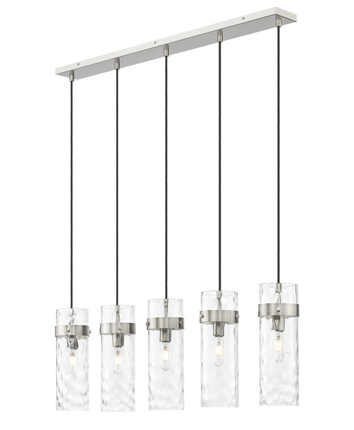 Z-Lite - 7002P5-5L-BN - Five Light Linear Chandelier - Fontaine - Brushed Nickel