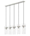 Z-Lite - 7002P5-5L-BN - Five Light Linear Chandelier - Fontaine - Brushed Nickel