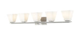 Z-Lite - 7514-5V-BN - Five Light Vanity - Annalise - Brushed Nickel