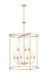 Z-Lite - 1950-9C-RB - Nine Light Chandelier - Katerina - Rubbed Brass