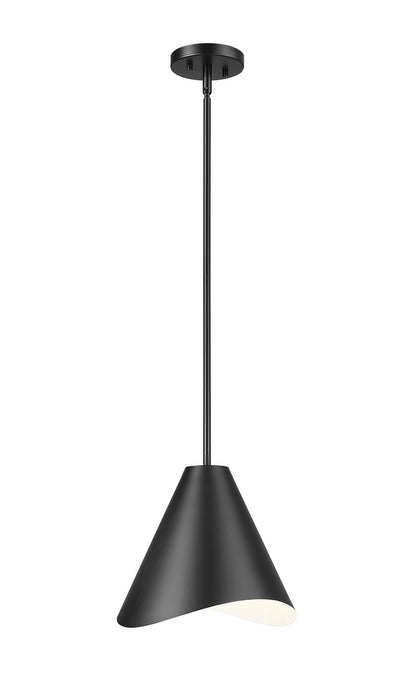 Z-Lite - 1952P12-MB - One Light Pendant - Aria - Matte Black