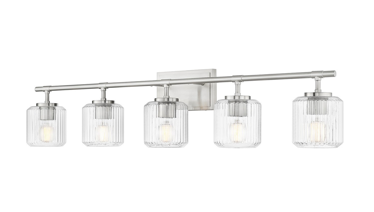 Z-Lite - 7515-5V-BN - Five Light Vanity - Landon - Brushed Nickel