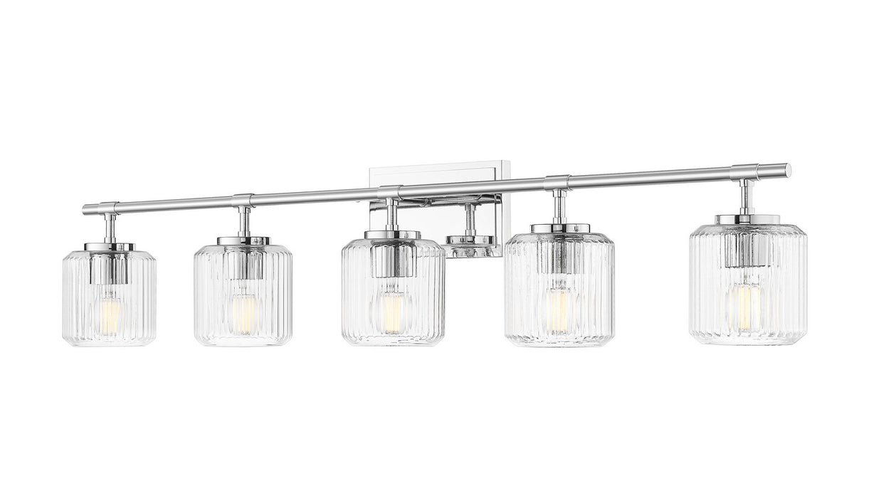 Z-Lite - 7515-5V-CH - Five Light Vanity - Landon - Chrome