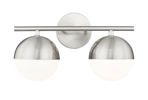Z-Lite - 7517-2V-BN - Two Light Vanity - Realm Sphere - Brushed Nickel