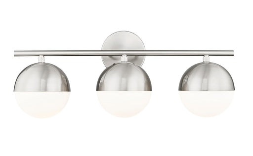 Z-Lite - 7517-3V-BN - Three Light Vanity - Realm Sphere - Brushed Nickel