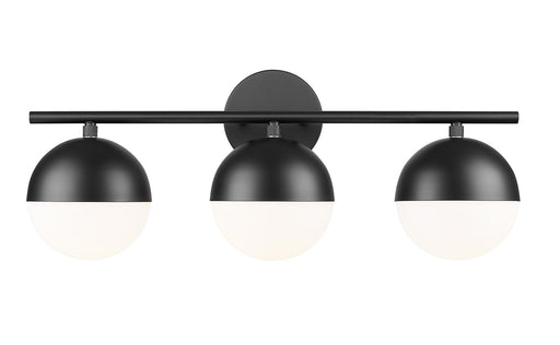 Z-Lite - 7517-3V-MB - Three Light Vanity - Realm Sphere - Matte Black