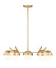Z-Lite - 7517-5MGLD - Five Light Chandelier - Realm Sphere - Modern Gold