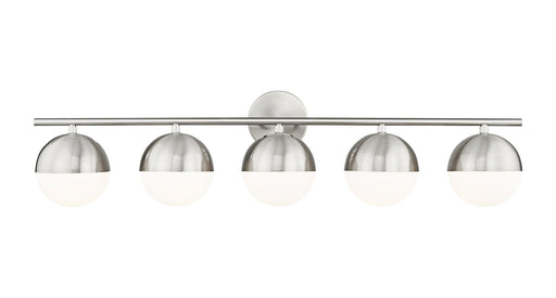 Z-Lite - 7517-5V-BN - Five Light Vanity - Realm Sphere - Brushed Nickel
