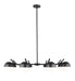 Z-Lite - 7517-8MB - Eight Light Chandelier - Realm Sphere - Matte Black