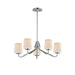 Maxim - 12696WTPC - Five Light Chandelier - Durham - Polished Chrome