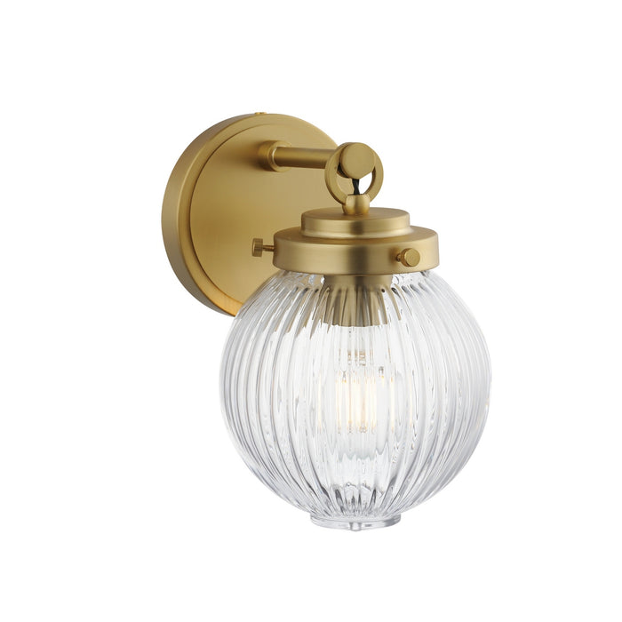 Maxim - 15191CRSBR - One Light Wall Sconce - Kasbah - Satin Brass