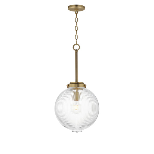 Maxim - 15194CRSBR - One Light Pendant - Kasbah - Satin Brass