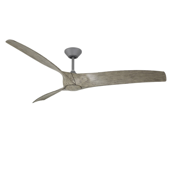 Modern Forms Fans - FR-W2006-72L-GH/WW - 72"Ceiling Fan - Zephyr - Graphite/Weathered Wood
