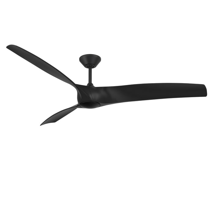 Modern Forms Fans - FR-W2006-72L-MB - 72"Ceiling Fan - Zephyr - Matte Black
