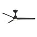 Modern Forms Fans - FR-W2501-56L-MB - 56"Ceiling Fan - Bolo - Matte Black