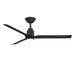 Modern Forms Fans - FR-W2502-52L-MB - 52"Ceiling Fan - Smooth - Matte Black