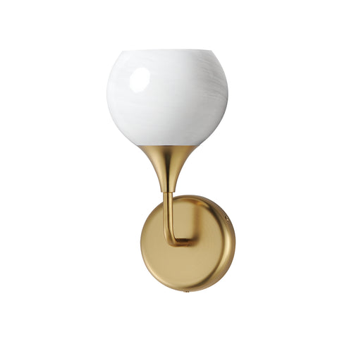 Maxim - 21221MRNAB - One Light Wall Sconce - Neve - Natural Aged Brass