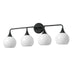 Maxim - 21224MRBK - Four Light Bath Vanity - Neve - Black