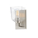 Maxim - 21381CLSN - One Light Wall Sconce - Cubos - Satin Nickel
