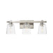 Maxim - 21383CLSN - Three Light Bath Vanity - Cubos - Satin Nickel