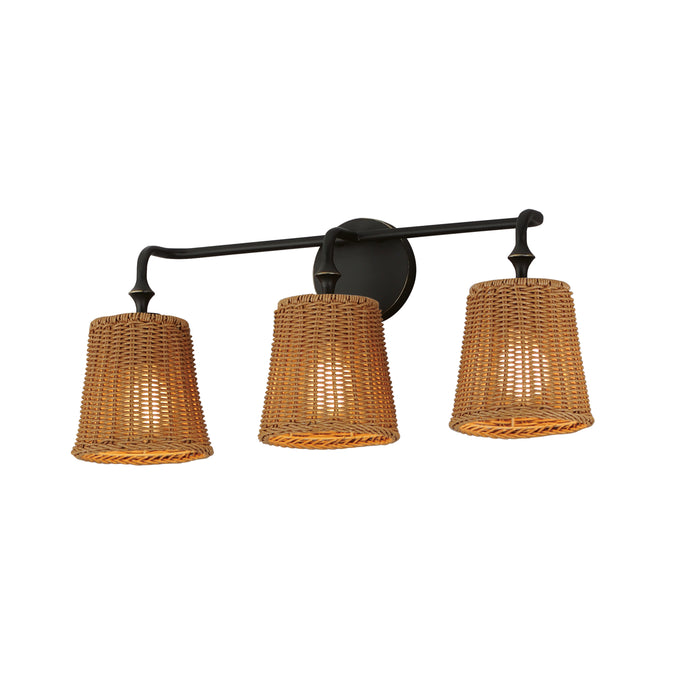 Maxim - 21483NADBZ - Three Light Bath Vanity - Baja - Dark Bronze