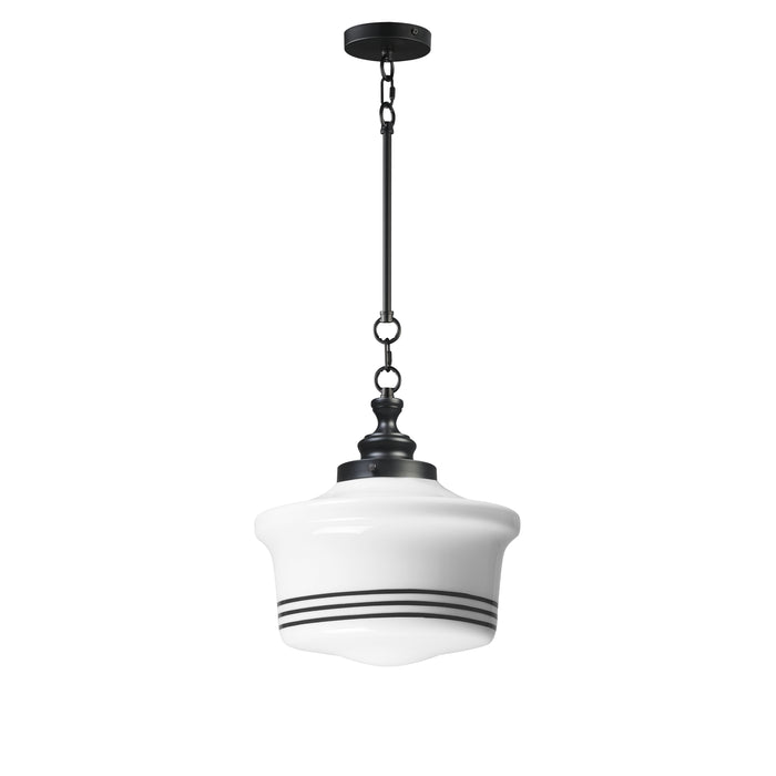 Maxim - 21534WTBK - One Light Pendant - Eureka - Black