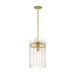 Maxim - 21831AGGL - One Light Pendant - Warren - Dark Bronze