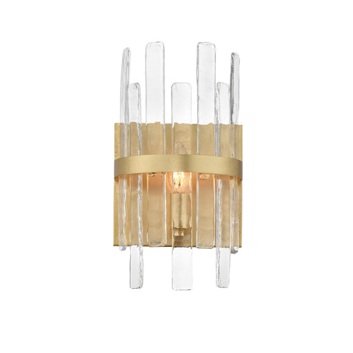 Maxim - 21839AGGL - One Light Wall Sconce - Warren - Gold Leaf