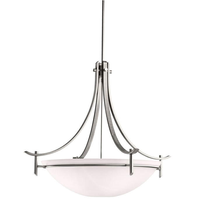 Kichler - 3279AP - Five Light Pendant - Olympia - Antique Pewter