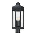 Maxim - 30220CLBKP - Three Light Outdoor Post Lantern - Wright - Black Patina