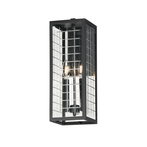 Maxim - 30693CLBK - Two Light Outdoor Wall Sconce - Magnus - Black