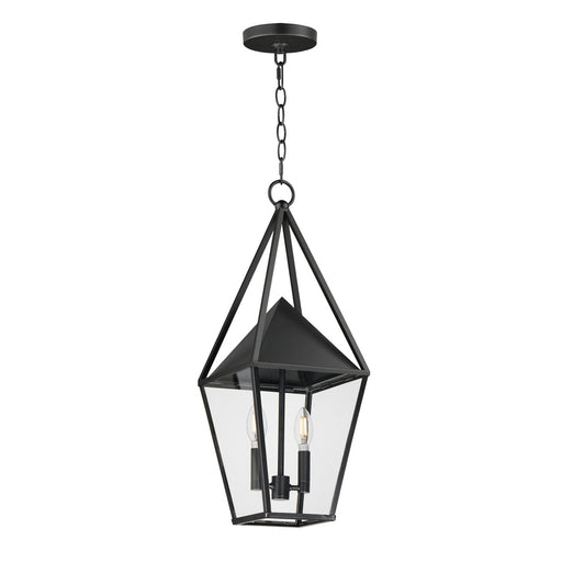 Maxim - 3168CLBK - Two Light Outdoor Pendant - Bavaria - Black