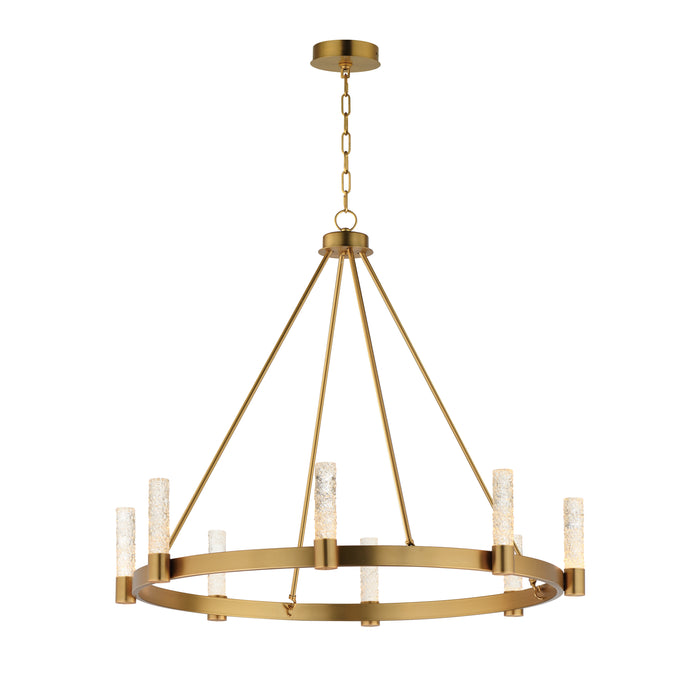 Maxim - 38446IBNAB - LED Chandelier - Duchess - Natural Aged Brass