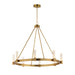 Maxim - 38446IBNAB - LED Chandelier - Duchess - Natural Aged Brass
