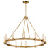 Maxim - 38448IBNAB - LED Chandelier - Duchess - Natural Aged Brass
