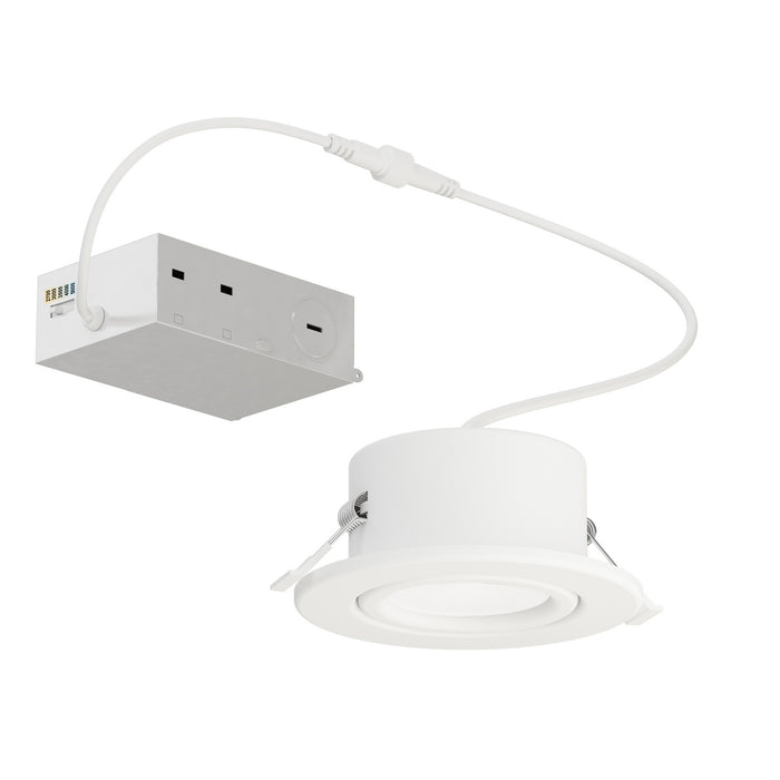 Maxim - 67755WTWT - LED Recessed - Slim Gimbal - White