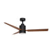 Maxim - 88708BKWN - 52"Ceiling Fan - Falcon - Black / Walnut