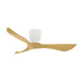 Maxim - 88753MWTK - 56" Ceiling Fan - Keanu - Matte White / Teak