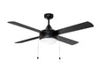 Maxim - 88794BK - 52"Ceiling Fan - Quattro - Black