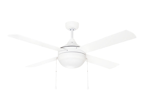 Maxim - 88794MW - 52"Ceiling Fan - Quattro - Matte White