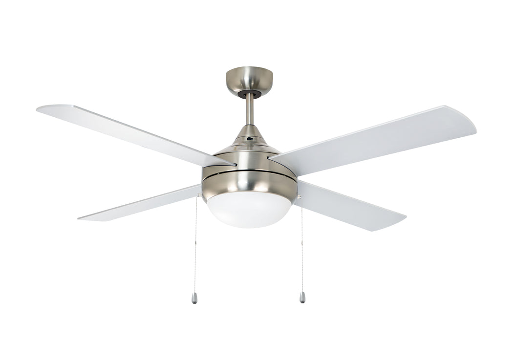 Maxim - 88794SN - 52"Ceiling Fan - Quattro - Satin Nickel