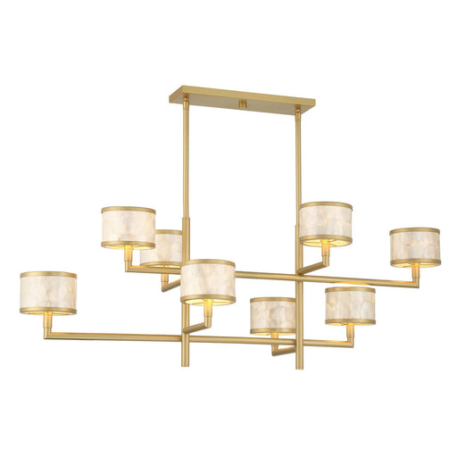 Savoy House - 1-6493-8-328 - Eight Light Chandelier - Mariquita - Spun Gold