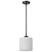 Nuvo Lighting - 60-8036 - One Light Pendant - Warren - Gun Metal
