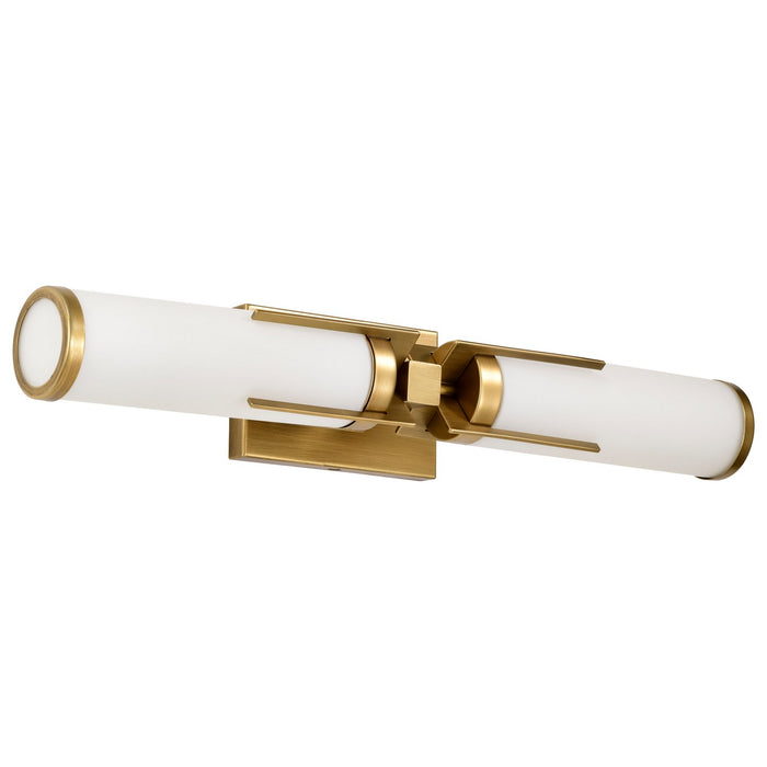 Nuvo Lighting - 60-8042 - Two Light Vanity - Roselle - Natural Brass
