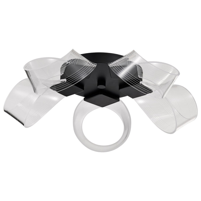 Nuvo Lighting - 62-2035 - LED Flush Mount - Barnett - Matte Black