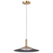 Nuvo Lighting - 62-2092 - LED Pendant - Corrine - Burnished Brass