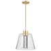 Nuvo Lighting - 62-2182 - LED Pendant - Aura - Brushed Brass