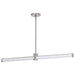 Nuvo Lighting - 62-2272 - LED Island Pendant - Bowman - Brushed Nickel
